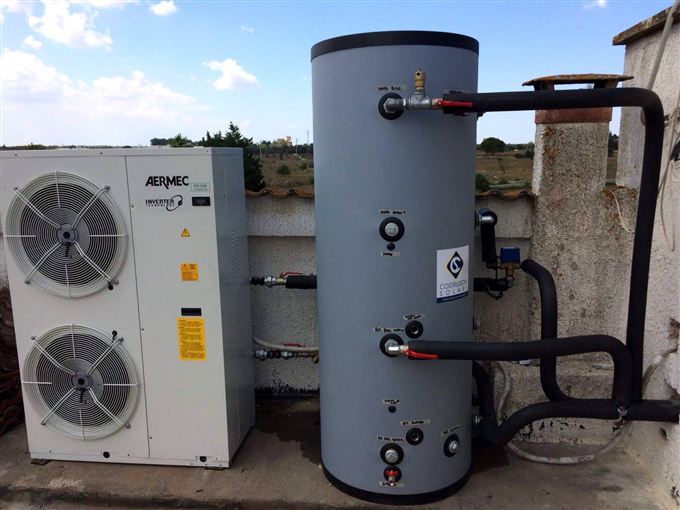 Pompa di calore + accumulo